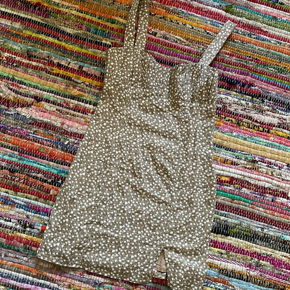 NWOT Princess Polly Brown Floral Dress